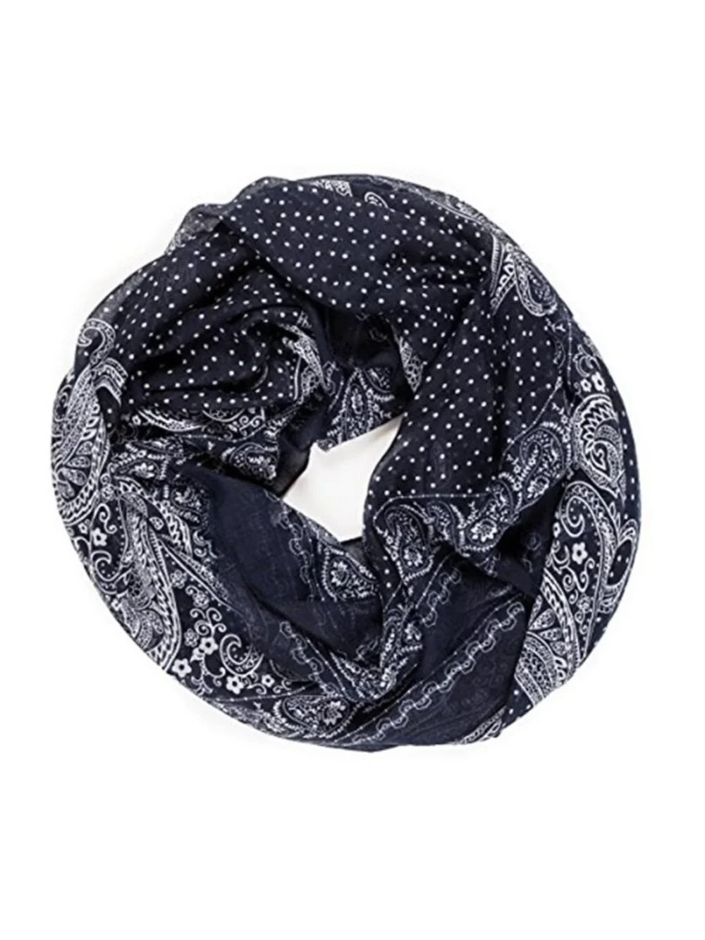 Men's Scarf Lightweight Paisley Fashion Scarves